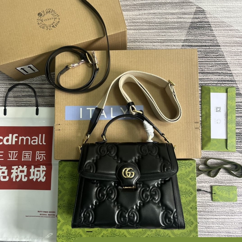 G*u*i top handle bags